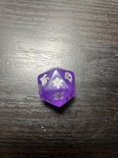 Dice - MTG - Oversized Spindown - D20 - Throne of Eldraine (Light)