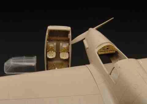 Brengun BRL72064 1:72 Messerschmitt Bf-108B/D Taifun cockpit details