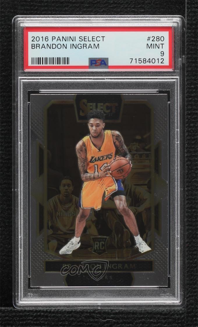 2016-17 Panini Select Courtside Brandon Ingram #280 PSA 9 MINT Rookie RC 0ao8