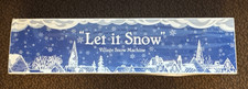 NEW DEPARTMENT 56 “LET IT SNOW” VILLAGE SNOW MACHINE BRAND NEW FACTORY SEALED