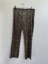 Vintage 90s Betsey Johnson Animal Print Pants Size L