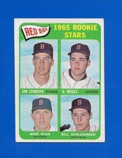 1965 Topps High #573 SP Jim Lonborg ROOKIE card Boston Red Sox EX. rookie card picture