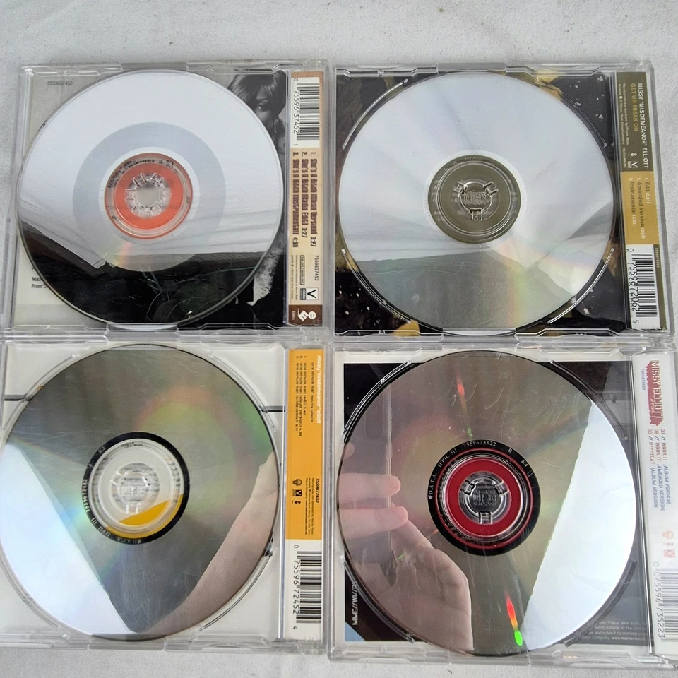 MISSY ELLIOTT 11x CD Singles Work It Freak On Pass That Dutch Aus Copies + Promo - Image 4 of 4
