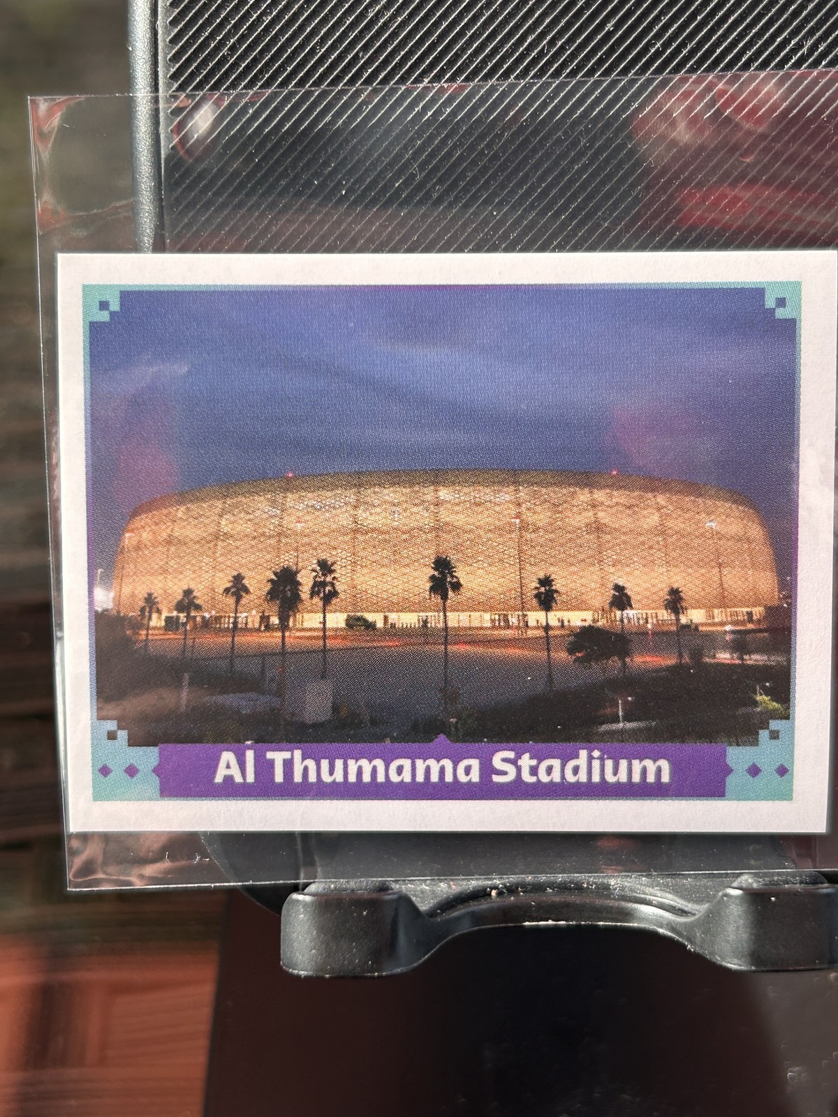 2022 Panini FIFA World Cup: Qatar 2022 Stickers Al Thumama Stadium #FWC 10