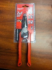 Milwaukee 48-22-3078 7-in-1 Combination Wire Strippers Pliers, new in package 