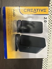 Creative A60 Multimedia Lautsprecher Boxen schwarz (MF1636) neuwertig