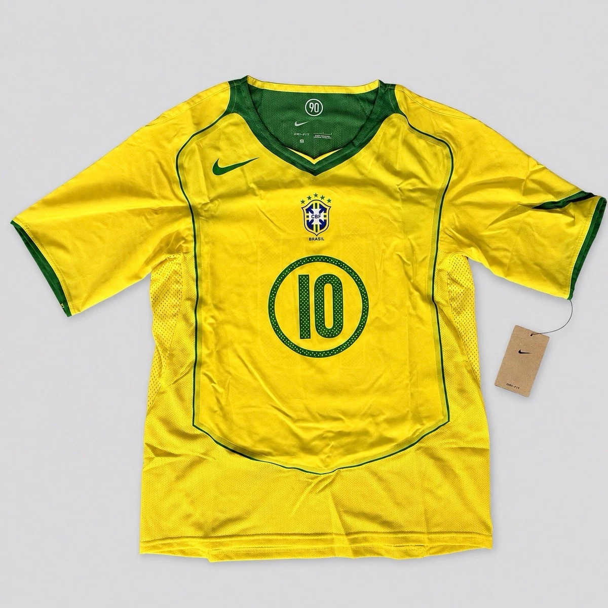 Ronaldinho Size L Brazil National Team Soccer Fan Apparel