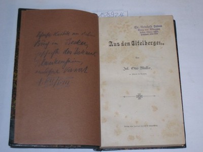 Müller, Jul. Otto:Aus den Eifelbergen. I. Die Reformation in der ehemaligen Graf