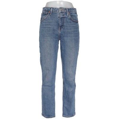 Zara, Jeans, Größe: 36, Blau, Einfarbig, Denim, Damen #EHX