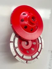 Industrial Diamond Tools 4-1/2" Turbo Grinding Cup Wheel for Concrete & Masonry