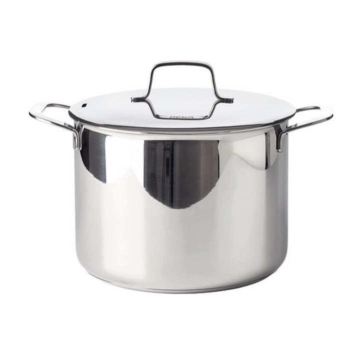 Beka Traiteur Inox 24cm faitout induction grand volume avec couvercle 15022244