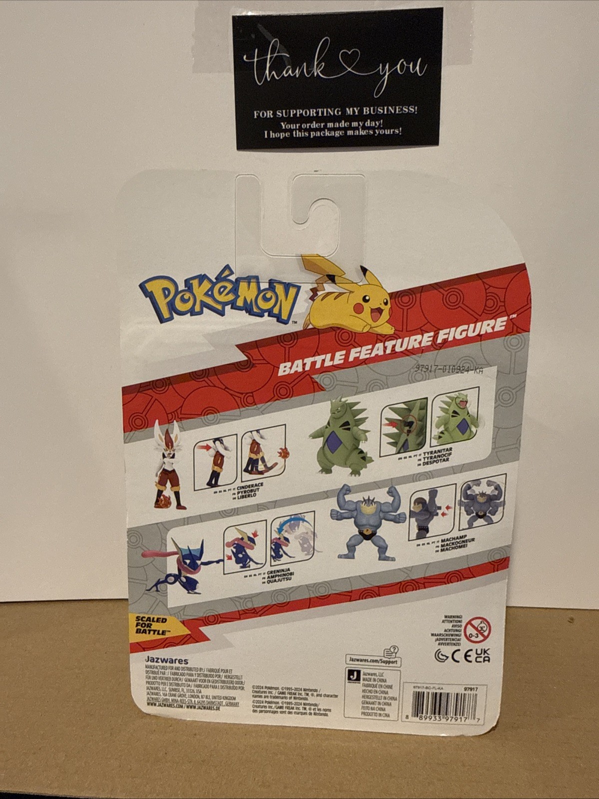 Pokemon Battle Feature Figure ~ Machamp ~ RARE NEW IN BOX