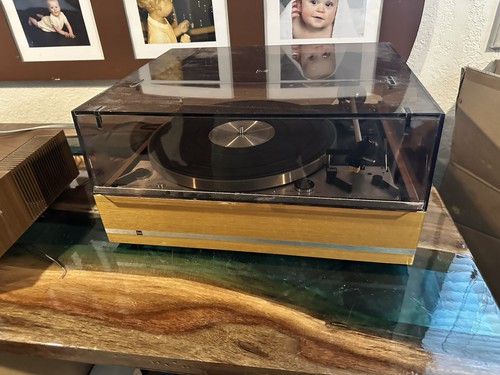 Beautiful DUAL 1219 Turntable - Serviced - Works Great - CK20 Needs Needle