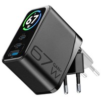 CellularLine USB Typ-C 67W TFT Charger Black (61408) #24135176