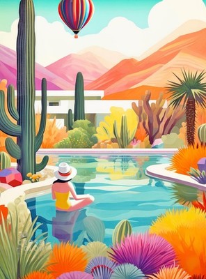 | 1000 Piece Jigsaw Puzzles for Adults | Blossoming Desert