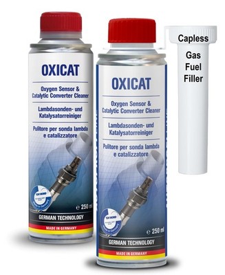 OXICAT- Oxygen Sensor & Catalytic Converter Cleaner-Engine, Fuel & 500 mL 