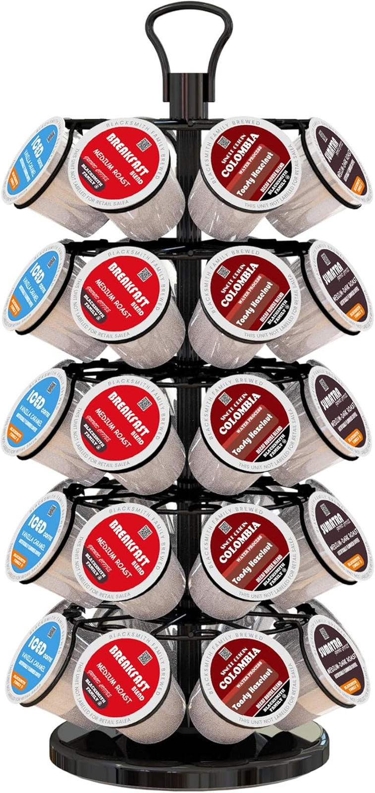 40 Keurig K Cup Holder Coffee Pod Carousel Stand Storage Org