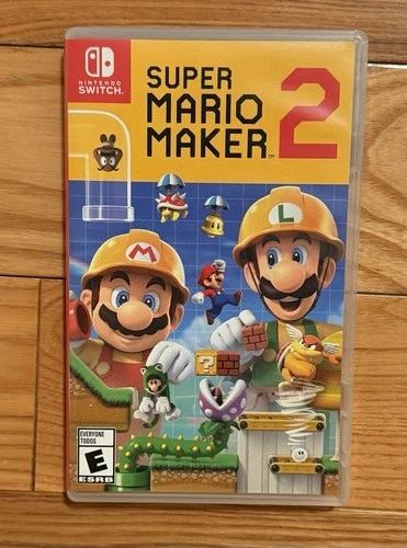 Super Mario Maker 2 Nintendo Switch Online Game Used