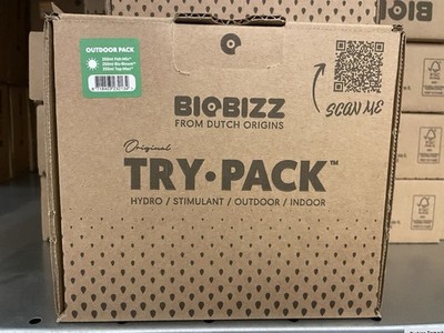 BioBizz Trypack Outdoor, 3x250ml Bio-Bloom Fish-Mix Top-Max Biodünger
