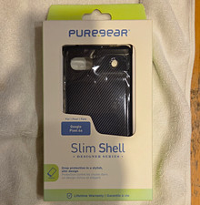 PureGear Slim Shell Designer Series Back Case for Google Pixel 6a Black