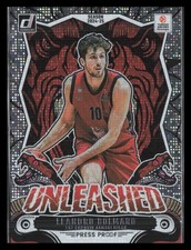 2024/25 Donruss Basketball Euroleague Unleashed LEANDRO BOLMARO #12 Press Proof