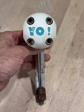 OLDSCHOOL Schwinn YO! VÁSTAGO BLANCO FREESTYLE PRO BMX MONGOOSE GT HARO REDLINE