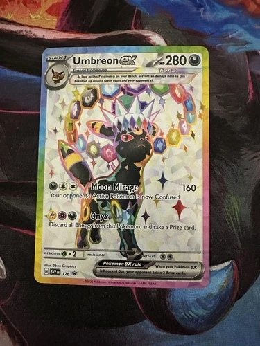 Pokémon Umbreon EX SVP 176 Premium Figure Collection Black Star Promo