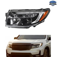 Left Side 7Pin Plug Headlight LED w/DRL For 22-25 Passport 21-25 Honda Ridgeline