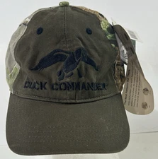 Duck Commander Hat Cap Adjustable Hook Loop Strap Camo Back Realtree Camo NWT