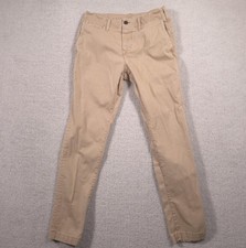 American Eagle Outfitters Pants Mens 29x30 Khaki Skinny Flex Chino Stretch