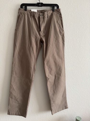 PrAna Rock Ridge Mid Rise Straight Leg Pant Womens 8 x 30” Taupe Hiking Granola