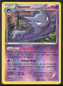 XY - BREAKthrough #59/162 Haunter Reverse Holo 23250