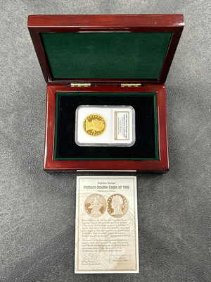 アメリカ 1906 スミソニアンコレクション 銀貨 1906 Pattern Double Eagle 
