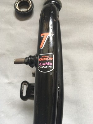 Kalkhoff CrMo Starrgabel 28 Zoll | Schwarz | Retro Trekking / City