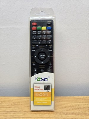 Young LR-LCD-707E For Sony LG ETC Samsung Sharp Universal TV Remote Control