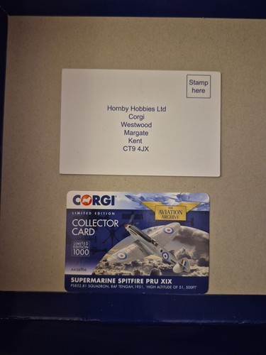 Corgi Aviation Spitfire PRU XIX RAF Tengah 'High Altitude Of 51' AA38706 - Picture 4 of 5
