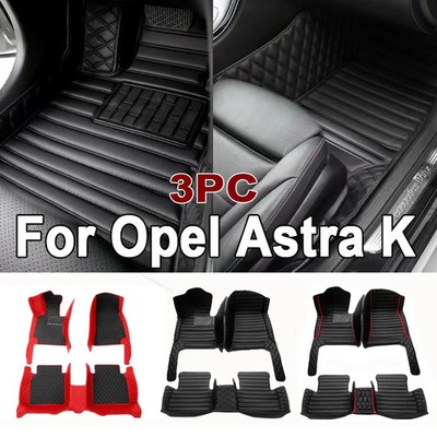 Custom Auto Luxury Leather Car Floor Mat for Opel Astra K Car Mat Full Set Women