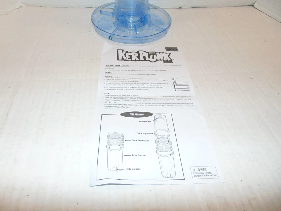 Mattel Kerplunk Game 2013 Don’t Let The Marbles Fall Ages 5+ 2-4 Players - Image 3 of 3