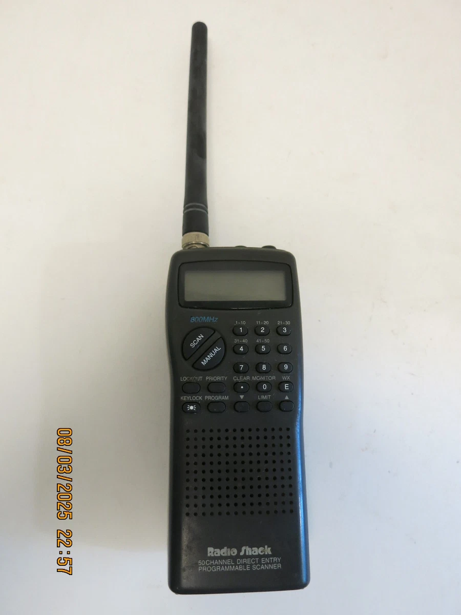 Scanner Radio Shack PRO-2038 50 Canaux Pour Pièces Détachées Ou Réparation