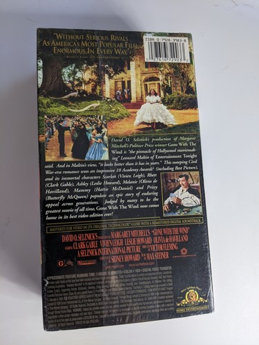 Gone With The Wind Factory Sealed Double VHS Movie MGM 907290 - Picture 5 of 12