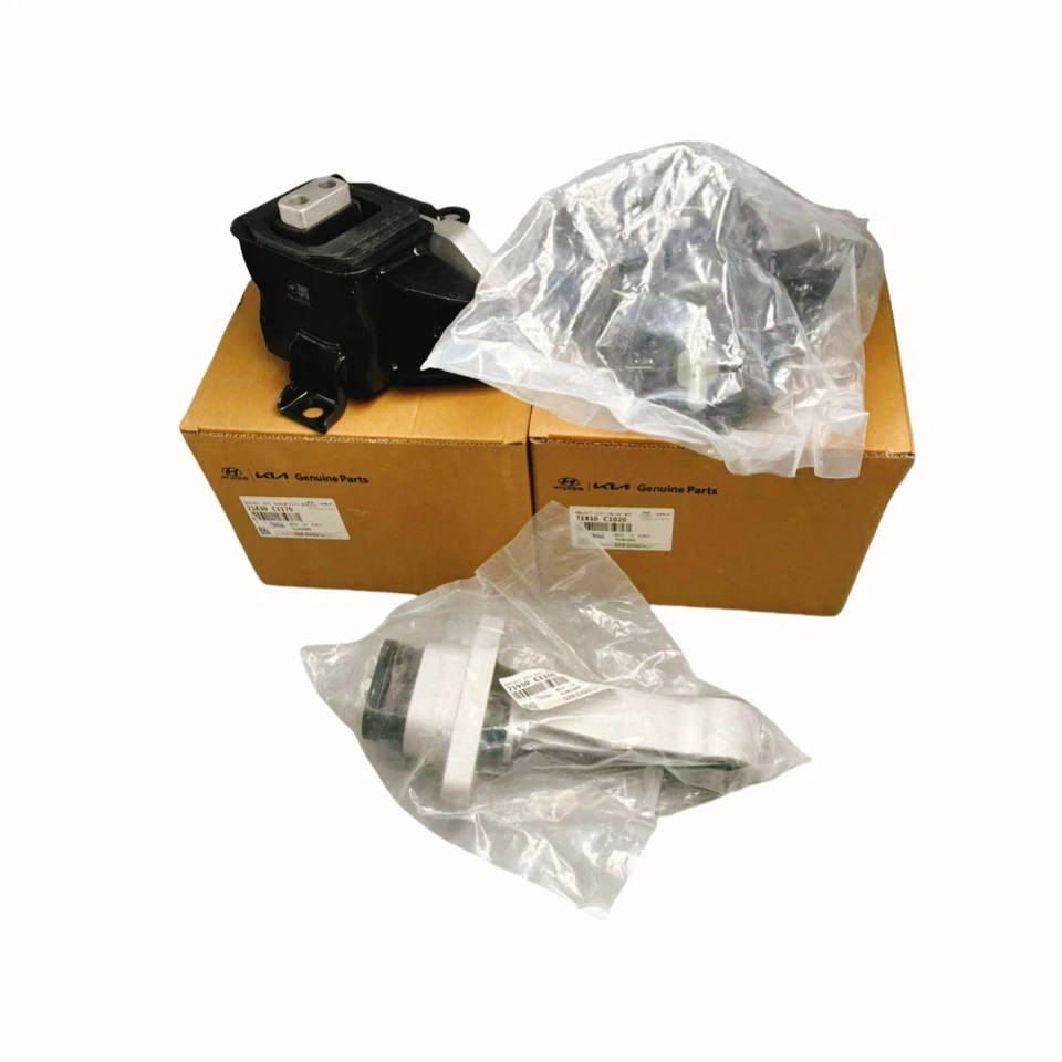 NEW Fit Sonata Sport Tech 16-17 3PCS Trans & Torque Strut Mount 21950-C1100 Foto 3 de 4