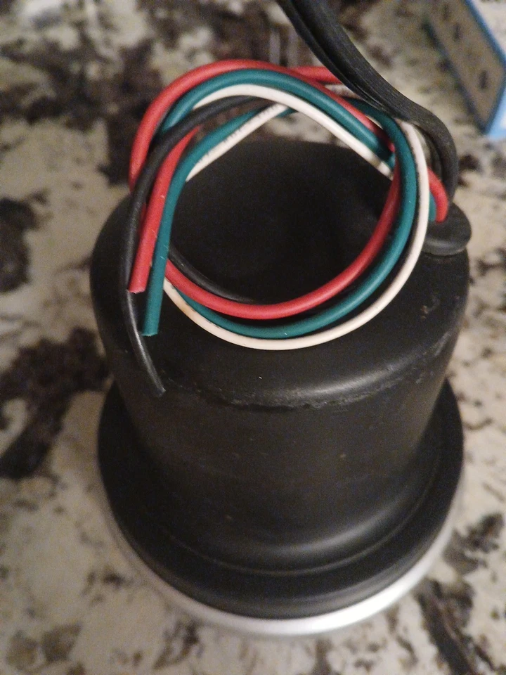 Tachometer Vintage Autogage By Auto Meter Memory Tach - Image 3 of 4