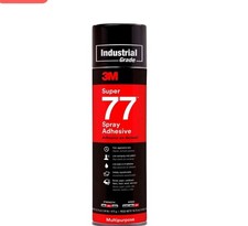 3M 21210  Multi-Purpose Super 77 Spray Adhesive, Clear, 24 oz. Aerosol Can