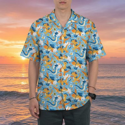 Dragon Tropical Hawaiian Shirt