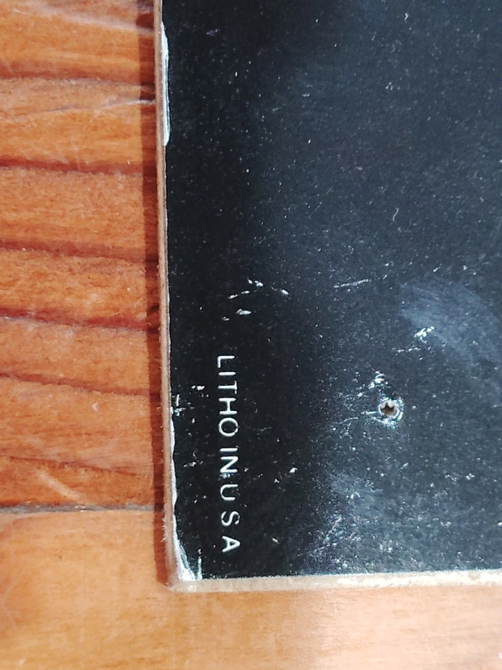 Винтажный CORVETTE ZR1 Золотой Элегантный В Рамке Ретро Картина Печать 1980-е Редкий - Изображение 4 из 4