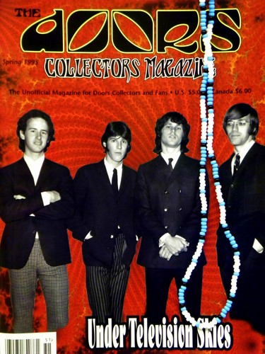 Collar de cuentas hecho a mano estilo Jim Morrison de 30" original Puertas negras blancas turquesa - Imagen 3 de 8