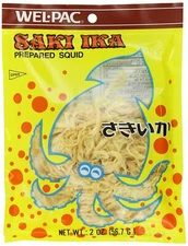 Wel-Pac Saki Ika Prepared Squid, 2 OZ (Pack of 6)