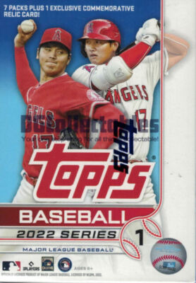4x 2022 Topps Series 1 Baseball MLB Blaster Box Trading Cards