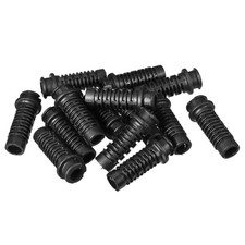 15 Stück PVC Zugentlastung Kabelknickschutz Kabelschutz 7.5-8mm Schwarz