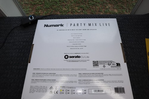 Numark Party Mix Controlador DJ en Vivo Serato NUEVO Caja Abierta Altavoces Luces de Fiesta - Imagen 13 de 17
